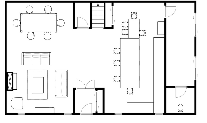 Plan Rez-de-chaussée