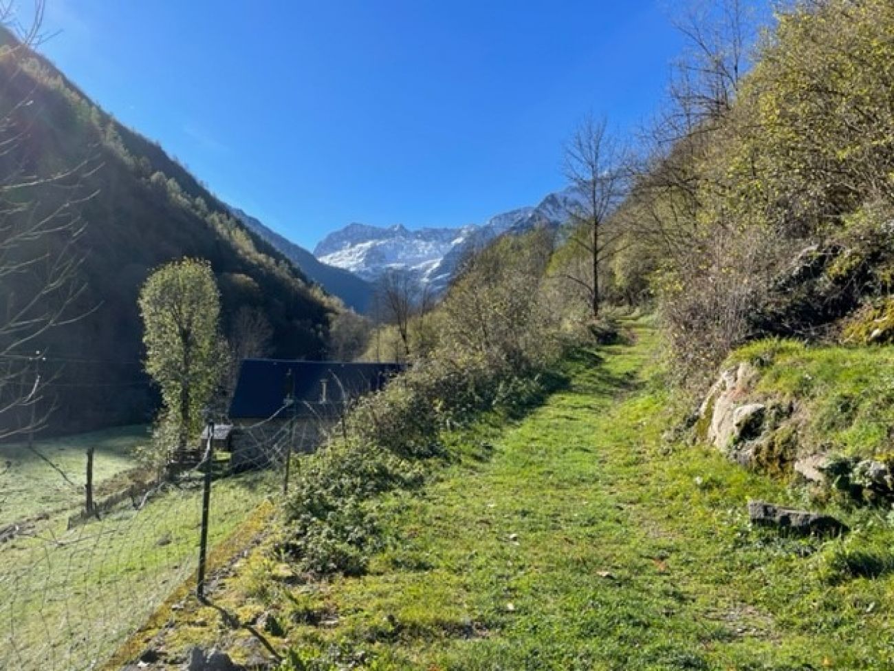 Chemin d'Oô à Astau