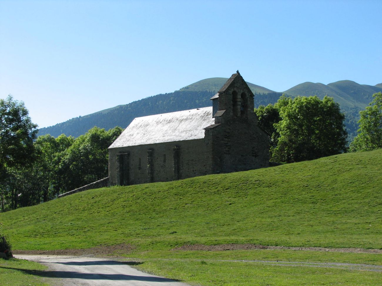 Chemin d'Oô à la Moraine