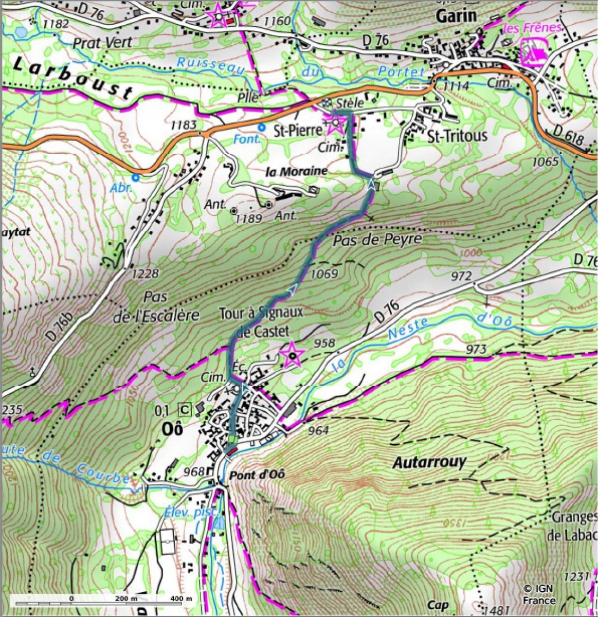 Chemin d'Oô à la Moraine — photo 3