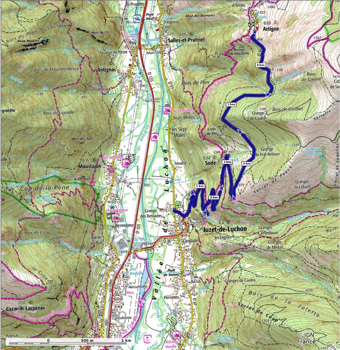 Cycl - Montée d'Artigue Depuis Juzet-de-Luchon — photo 2