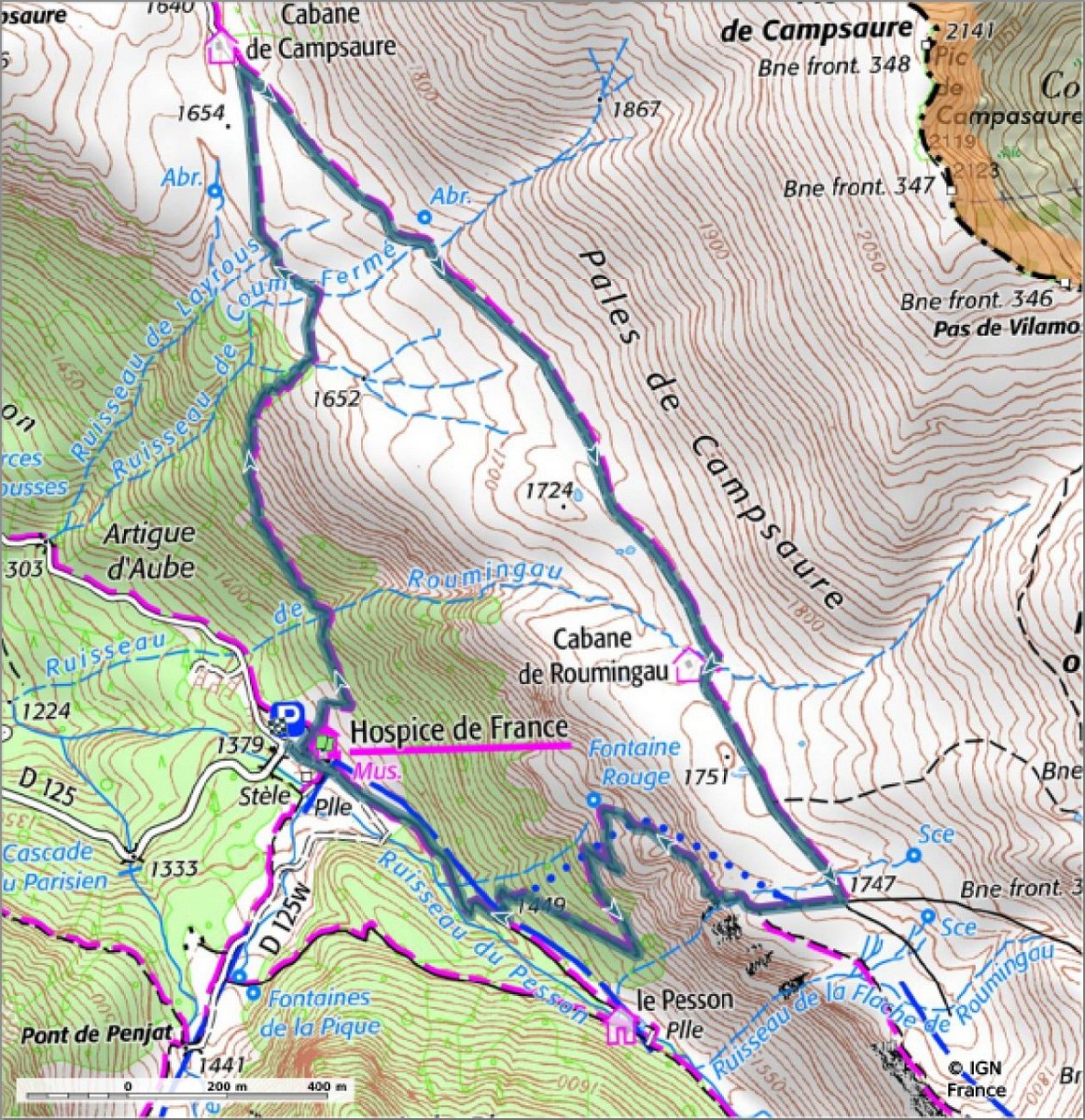 Le Tour du Plateau de Campsaure — photo 3