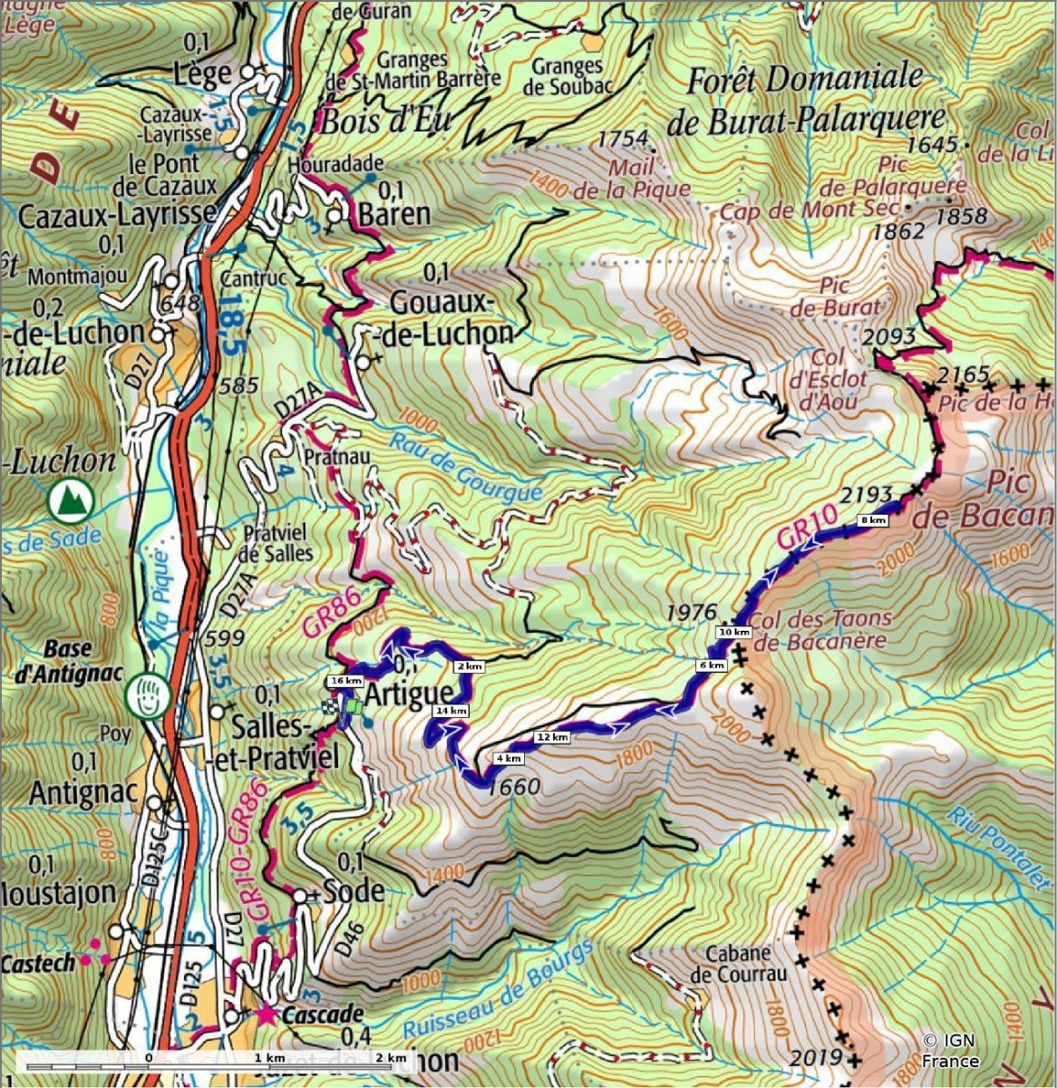 Pic de Bacanère Par la Cabane de Saunères — photo 3