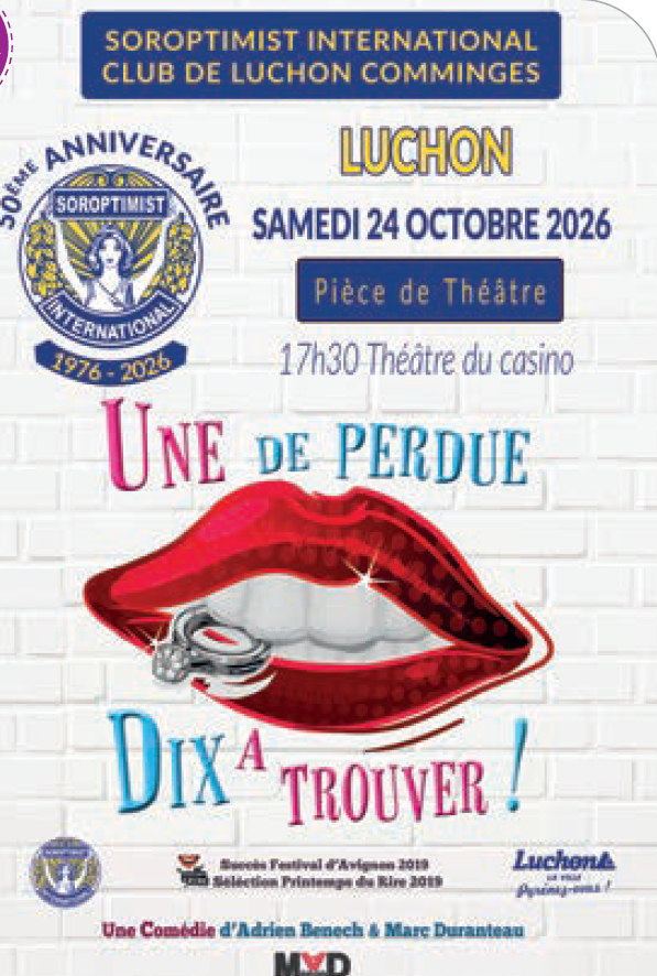 Pièce de Théâtre : Une de Perdue Dix à Trouver