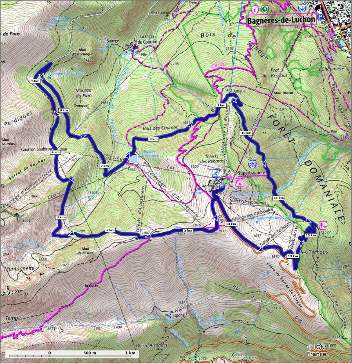 Pl 10 - Tour du Plateau de Superbagnères — photo 3