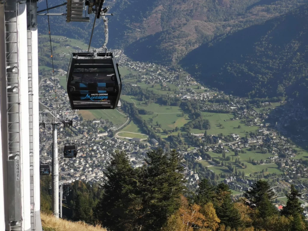 L'ascenseur Valéen — Luchon-Superbagnères