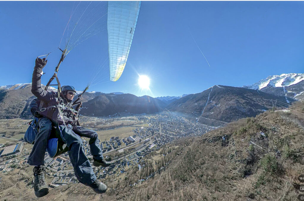Le parapente en biplace