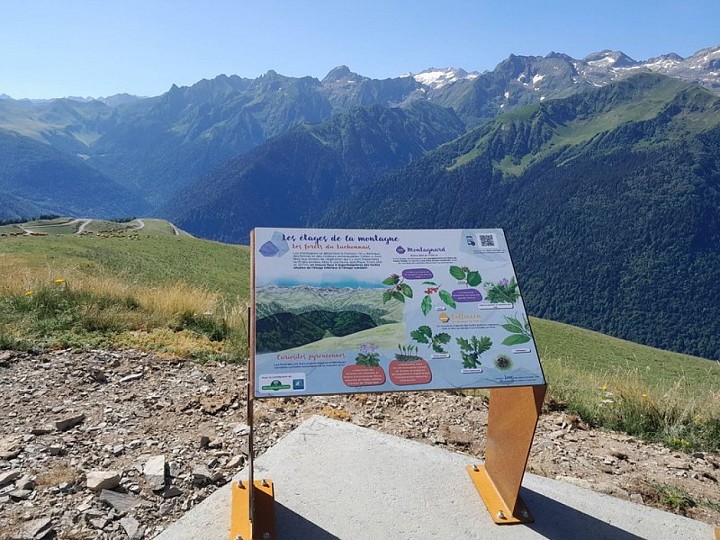 Le sentier d'interprétation de Superbagnères
