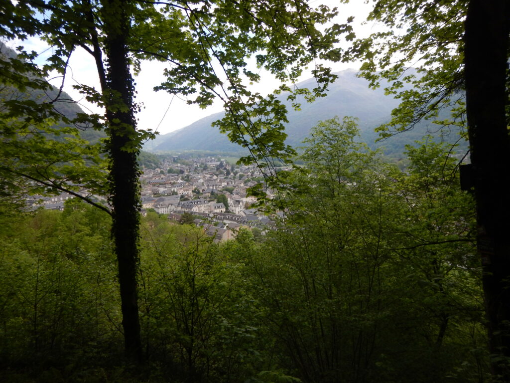 Les thermes par le Bosquet